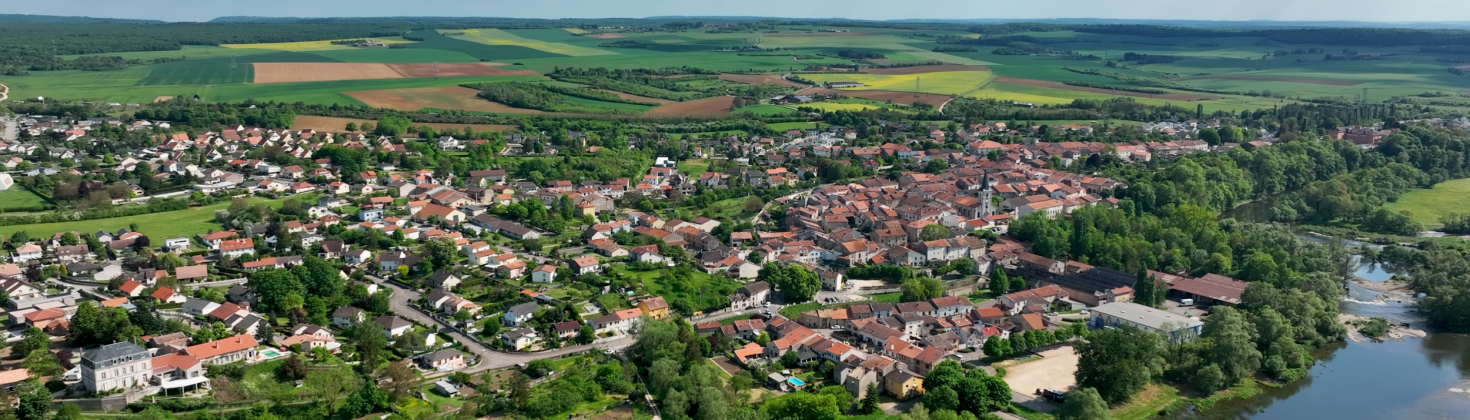 Village et pont