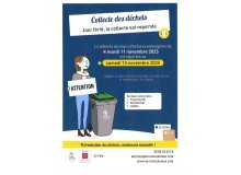 Collecte des déchets reportée
