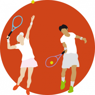 Finale du tournoi de tennis Open Masculin et Féminin
